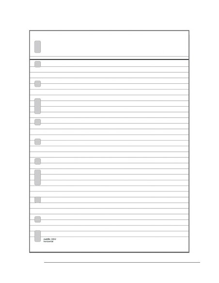 RECAMBIO MULTIFIN 4º 11 ANILLAS H/N